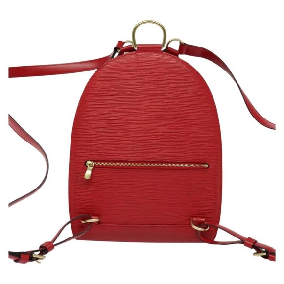 LOUIS VUITTON Epi Mabillon Backpack Castilian Red - Picture 2 of 16